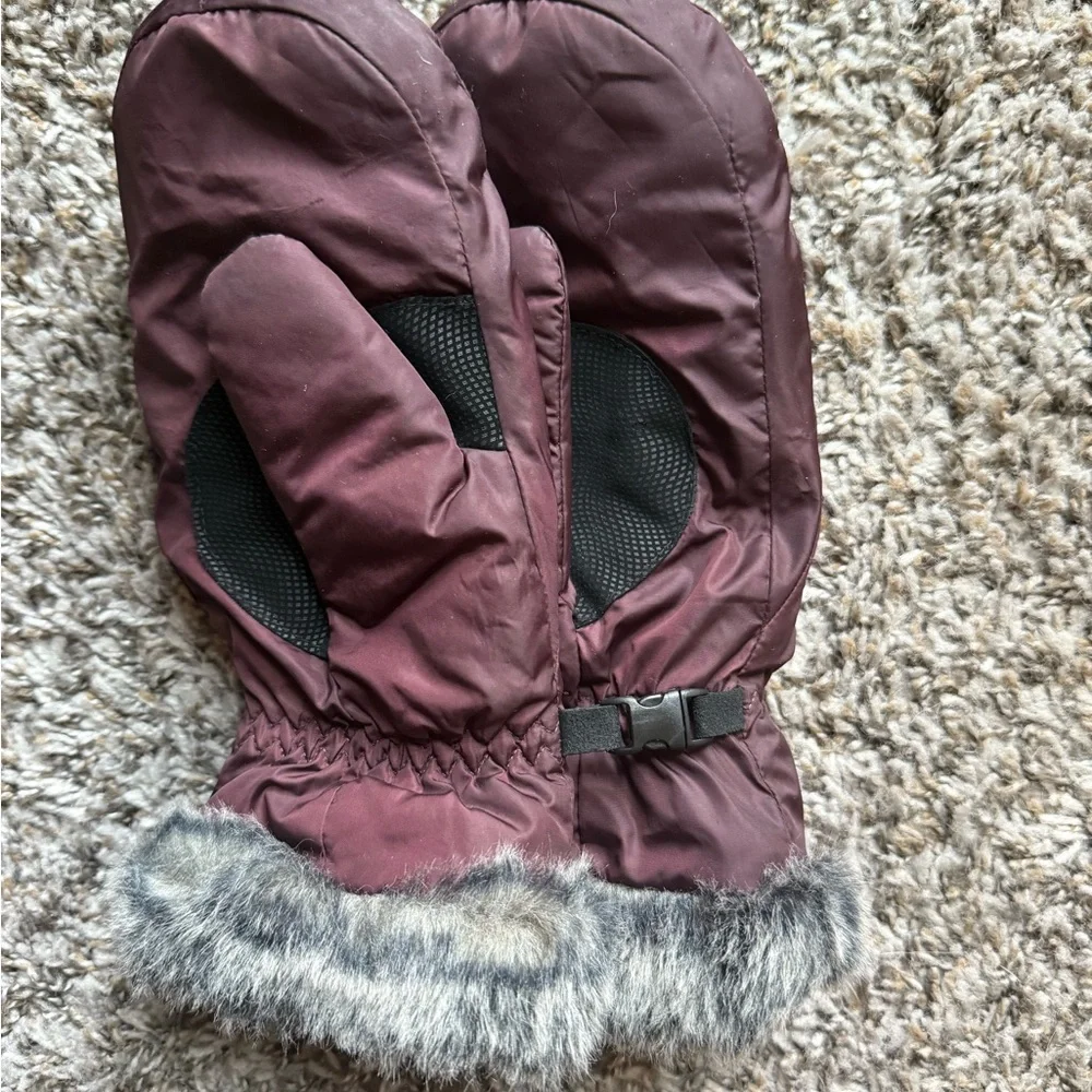 Eddie Bauer Down Mittens - Picture 2 of 3